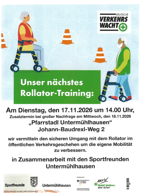 Rollatortraining Rollatortraining